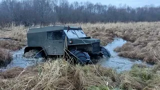 Новый вездеход Панфиловец. Обкатка