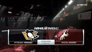 NHL 18 (PS4) - 2017-18 - Game 34 @ Coyotes