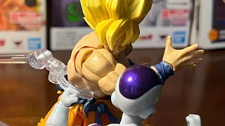 DBZ Stop Motion: Goku vs Frieza Part 2