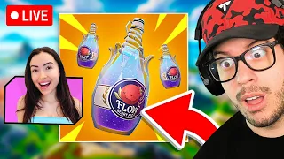 Playing FORTNITE with MY GIRLFRIEND! (Winning Every Game)