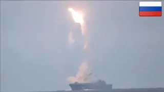 Russian Ministry of Defense shares video of Tsirkon hypersonic missile test