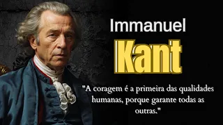 Filosofia de Kant | "A coragem é a primeira das qualidades humanas porque garante todas as outras."