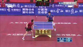 2014 Chinese Trials for WTTTC (2nd Stage) MS-QF Ma Long - Liang Jingkun (full match|short form HD)