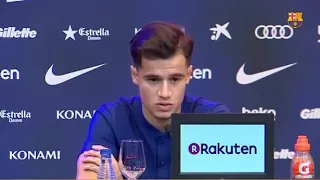 Philippe Coutinho's First Interview in Barcelona 2018