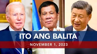 UNTV: Ito Ang Balita | November 1, 2023