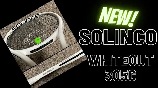 Solinco Whiteout 305g Review (Solinco's Unreleased Racket!)