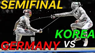 Tokyo 2021 [Semifinal] Korea v Germany | Olympic Fencing | Men's Sabre Team Highlights 한국팀도쿄 올림픽 펜싱