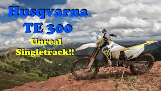 Unreal Singletrack!! Husqvarna TE300i