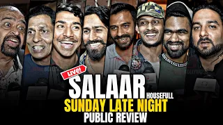 Salaar: Part 1 – Ceasefire | Sunday Late Night | LIVE Public Review | Gaiety Galaxy Bandra