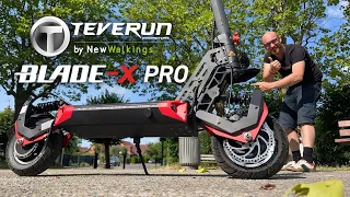 Teverun blade x pro ! trottinette électrique puissante au look original et efficace ;)