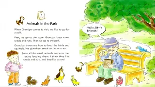 One story a day - Book 2 for February - Story 1 ANIMALS IN THE PARK