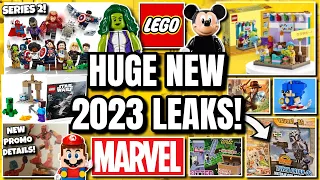 NEW LEGO LEAKS! (CMFS, Marvel, Promos, Mario & MORE!)