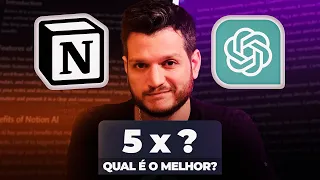 Notion AI é melhor que CHAT GPT (ou não…)