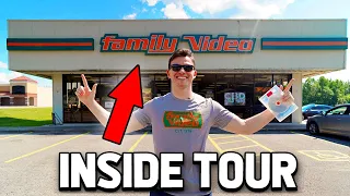 Last EVER Inside Tour of FAMILY VIDEO RENTAL STORE - FLICK TRIP