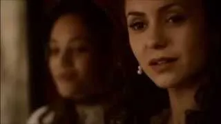 Katherine's flashback. Meeting Stefan first time. VAMPIRE DIARIES 5X11