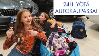 24H haaste: YÖTÄ AUTOLIIKKEESSÄ YKSIN