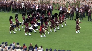 Scotch College Perth Western Australia - 2016 Year 12 Pipe Band March Out