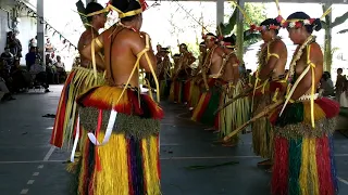 yap traditional bamboo dance