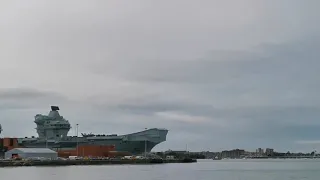 HMS Queen Elizabeth, F-35B boost, Portsmouth