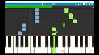 Король и Шут - Кукла колдуна [Synthesia Piano Tutorial]