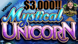 INSANE SUPER MEGA JACKPOT🎰 Mystical Unicorn🎠 RETRIGGER!! TOP 5 BIGGEST JACKPOT!