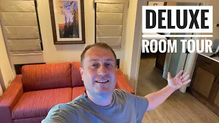 Disney's Wilderness Lodge Resort | DELUXE Room Club Level Access Tour | Walt Disney World 2022