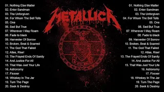 Metallica Greatest Hits Full Album - Best Of Metallica- Metallica Full Playlist