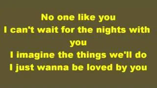 No One Like You~Scorpions~Lyrics