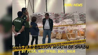 NBI SEIZES 3.8B WORTH OF SHABU