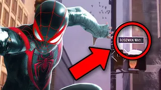 SPIDER-MAN MILES MORALES Easter Eggs & Hidden Details You Missed! (PS4 / PS5 Game 2020)