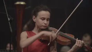 Sandra Vasylkova (12y.o.) Mendelssohn Concerto D min, Сандра Василькова, Мендельсон Концерт ре мін