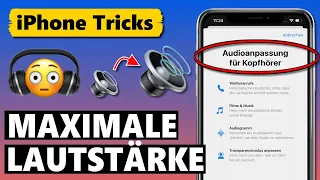 AirPods lauter machen 🎧🔊 (AirPods Pro/Max/2, EarPods, Beats Kopfhörer)