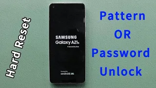 Samsung A21s Hard Reset | Samsung Galaxy A21s Hard Reset | Samsung A21s Hard Reset Pattern Unlock