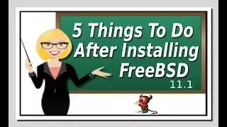 5 Things To Do After Installing FreeBSD