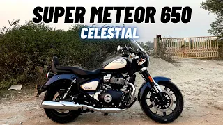 2024 Royal Enfield Super Meteor 650 Celestial Review | Price Update | Motorxone