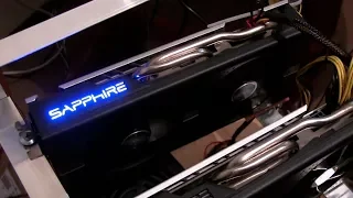 Sapphire Nitro Rx580 + (Samsung) в майнинге на популярных монетках