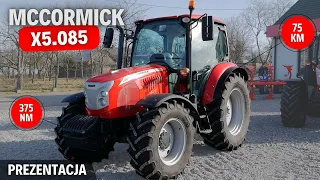 MCCORMICK X5.085 - uniwersalny kompakt podany po włosku | Prezentacja / test ciągnika