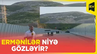 Ermənistanın yük avtomobilləri “Laçın” sərhəd-buraxılış məntəqəsi yaxınlığında nəyi gözləyir?