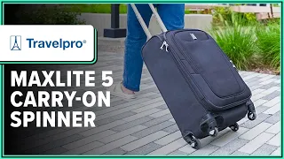 Travelpro Maxlite 5 21″ Carry-On Expandable Spinner Review (2 Weeks of Use)