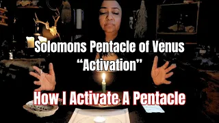 Step by Step Venus Pentacle Activation #venus #magic #pentacle #activation