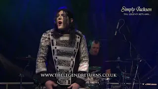 Simply Jackson : Number One Michael Jackson Tribute Act Chepstow Castle 2018  Scream Medley