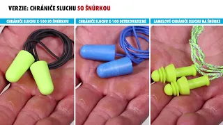 Chrániče sluchu - Štuple do uší