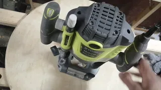 Фрезер RYOBI RRT 1600. Обзор самой топовой комплектации