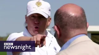 Donald Trump's business links to the mob - BBC Newsnight