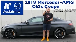 2018 Mercedes-AMG C 63 S Coupé (C205 Mopf) - Kaufberatung, Test, Review