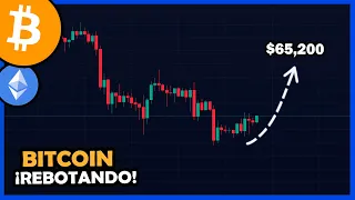 BITCOIN REBOTANDO a CORTO PLAZO l Análisis de Bitcoin