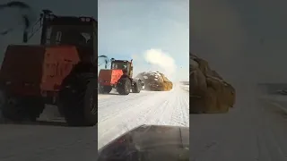 Почему в Сибири зимой дороги ровные.