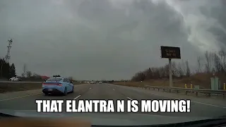 THAT ELANTRA N IS MOVING!