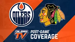 ARCHIVE | Oilers Post-Game Interviews vs. Blackhawks