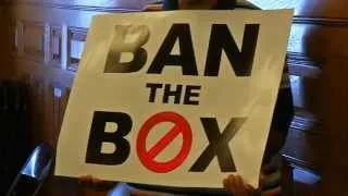 'Ban the box' supporters rally at city council meeting